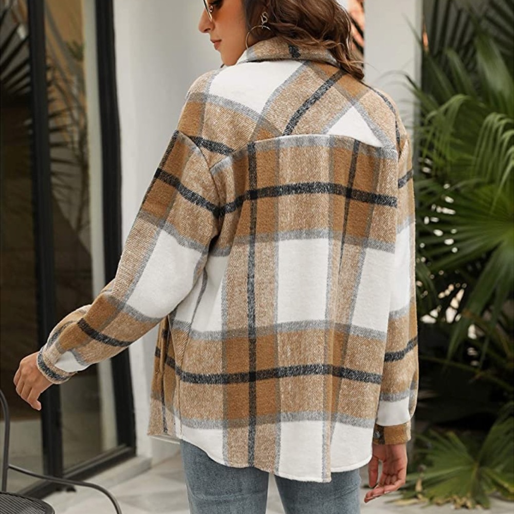 Plaid shacket - Picture 4 of 4